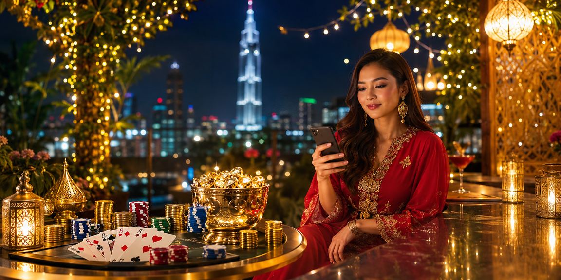 Pemain Kuala Lumpur menikmati permainan poker melalui aplikasi mudah alih 12306