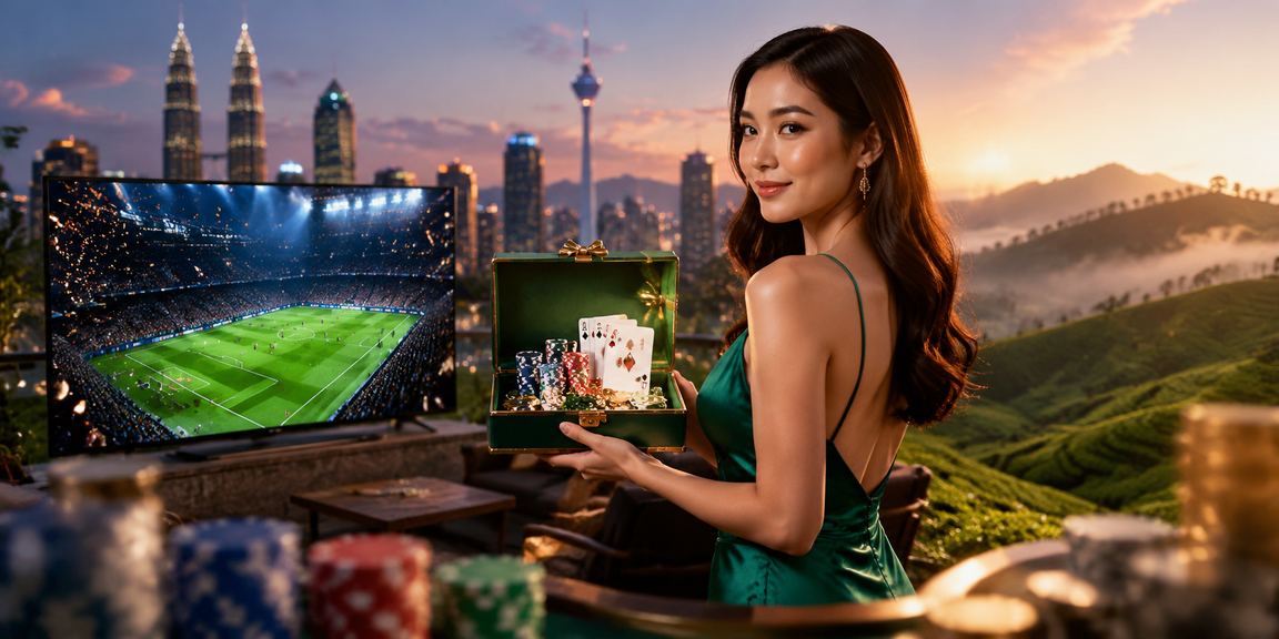 Peminat bola sepak Malaysia mengikuti pertaruhan sukan langsung melalui platform 12306